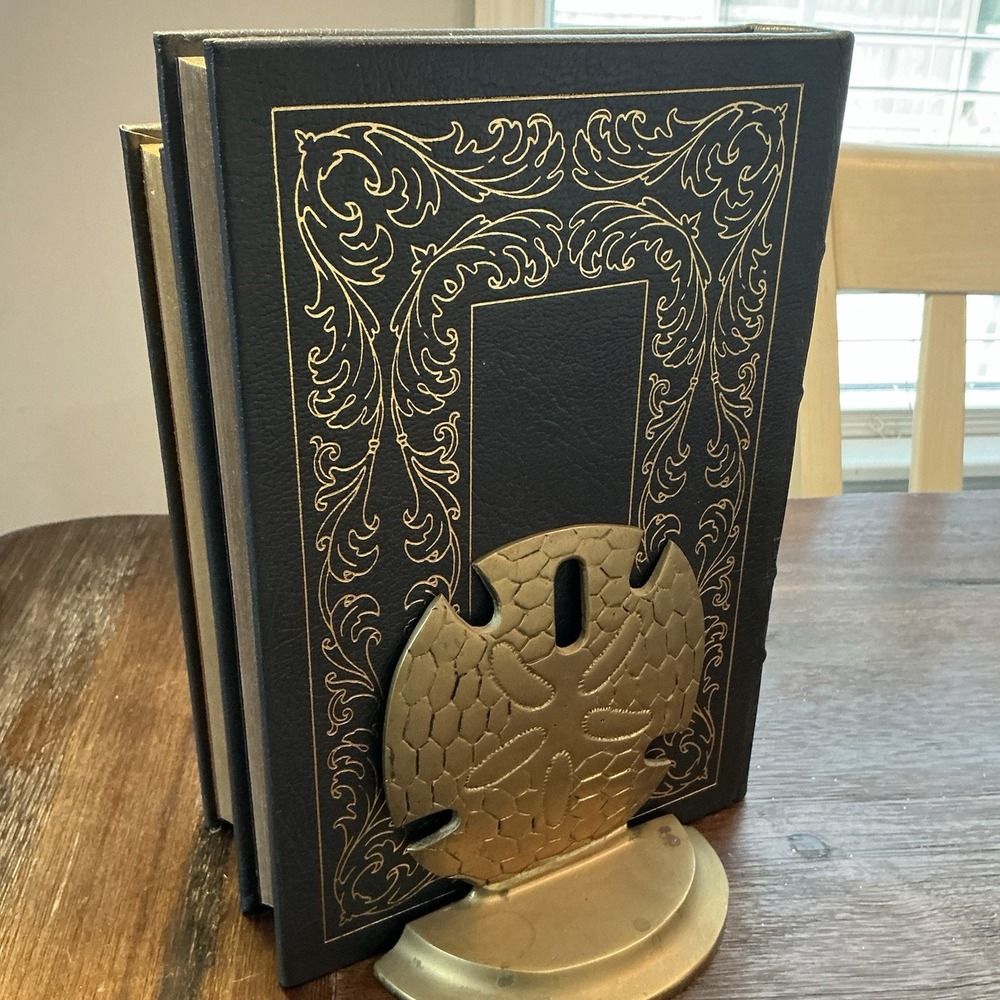 VTG Solid Brass Sand Dollar Bookends – Coastal Nautical – Made in Taiwan – 1970s - Picture 2 of 10